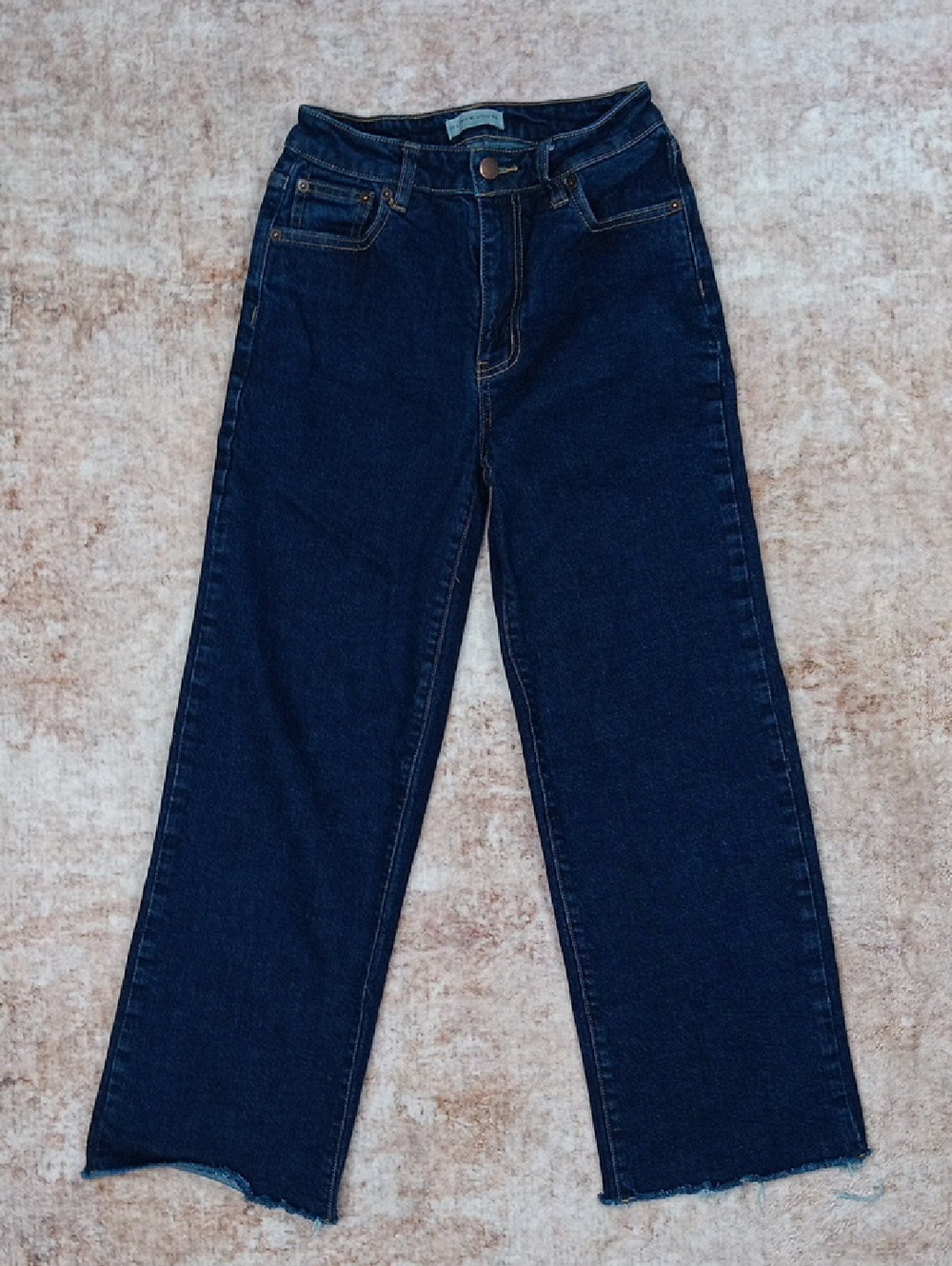 Oliver Logan Wide Leg Crop Jeans Size 24
